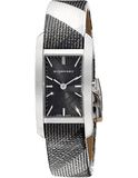 Burberry The Pioneer Black Dial Leather Strap Watch for Women - BU9505