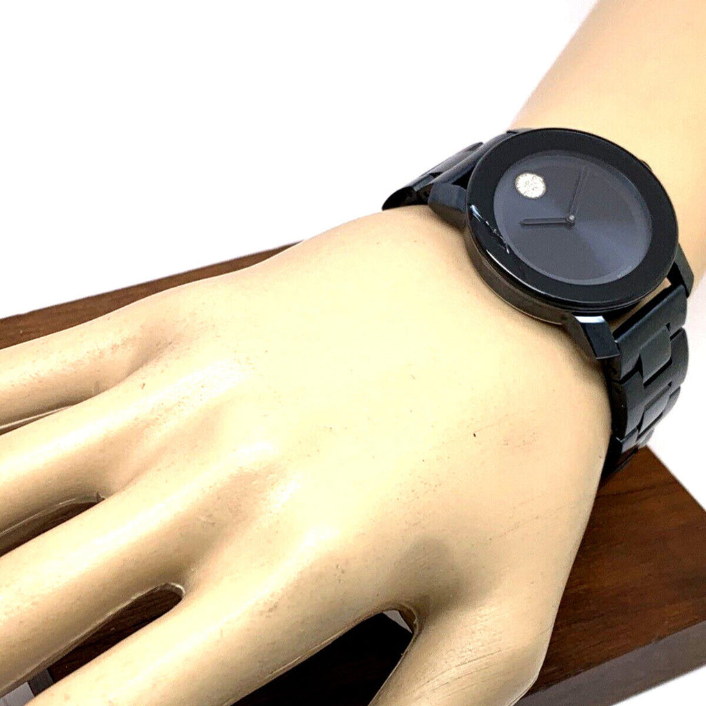 Movado Bold Blue Dial Blue Steel Strap Watch For Women - 3600388