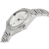 Gucci GG2570 Diamonds White Dial Silver Steel Strap Watch For Women - YA142506