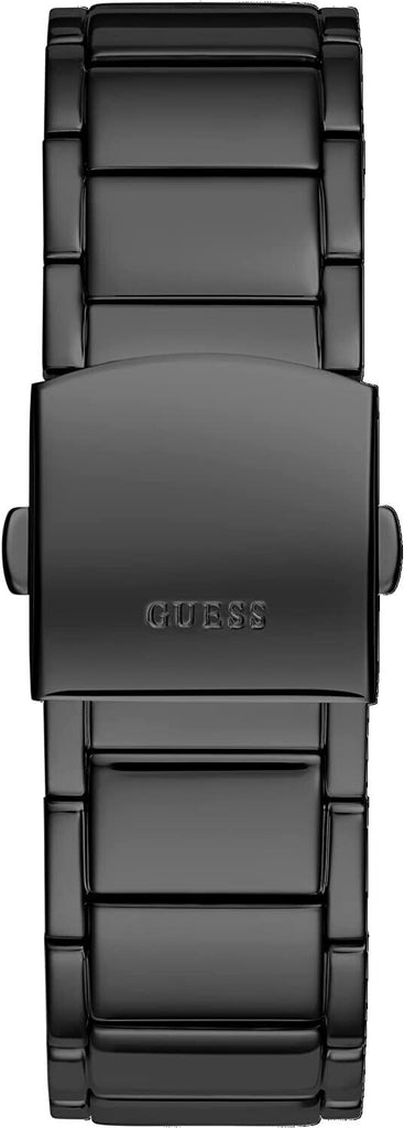 Guess Trend Black Dial Black Steel Strap Watch for Men - GW0387G3