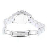 Chanel J12 Quartz Diamonds White Dial White Steel Strap Watch for Women - J12 H3110