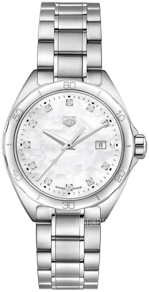Tag Heuer Formula 1 Diamonds Mother of Pearl White Dial Watch for Women - WBJ1319.BA0666