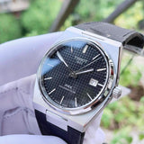 Tissot PRX Powermatic 80 Black Dial Black Leather Strap Watch for Men - T137.407.16.051.00