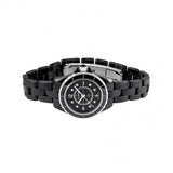 Chanel J12 Diamonds Black Dial Black Steel Strap Watch for Women - J12 H2569