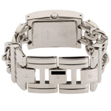 Guess Mod Heavy Metal Diamonds Silver Dial Silver Steel Strap Watch for Women - W95088L1