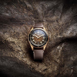 Tag Heuer Autavia 42mm Brown Dial Brown Leather Strap Watch for Men - WBE5191.FC8276