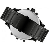 Diesel Mr. Daddy 2.0 Chronograph Black Dial Black Steel Strap Watch For Men - DZ7435