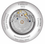 Tissot T Classic Chemin Des Tourelles Chronometer Black Dial Silver Steel Strap Watch For Men - T099.408.11.058.00