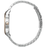 Hugo Boss Classic Grey Dial Two Tone Steel Strap Watch for Men - 1513688