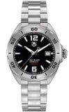 Tag Heuer Formula 1 Automatic Black Dial Silver Steel Strap Watch for Men - WAZ2113.BA0875