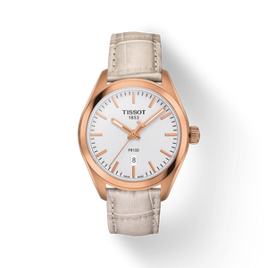 Tissot T Classic PR 100 Lady White Dial Watch For Women - T101.210.36.031.00