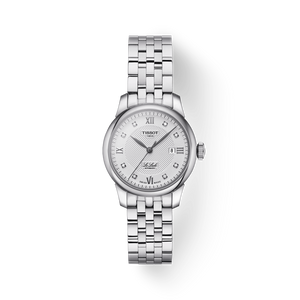 Tissot Le Locle Automatic Lady Silver Dial Silver Steel Strap Watch For Women - T006.207.11.036.00