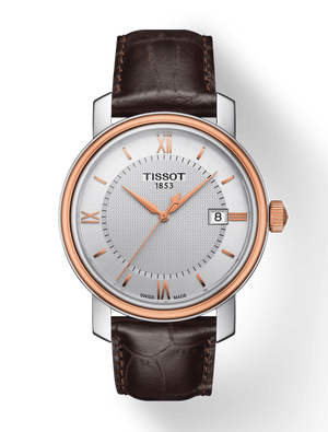 Tissot T Classic Bridgeport Silver Dial Watch For Men - T097.410.26.038.00