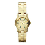 Marc Jacobs Amy Dexter Gold Dial Gold Steel Strap Watch for Women - MBM3218