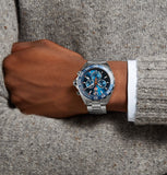 Tag Heuer Formula 1 Chronograph Blue Dial Silver Steel Strap Watch for Men - CAZ1014.BA0842