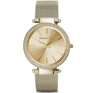 Michael Kors Darci Gold Dial Gold Mesh Bracelet Watch for Women - MK3368