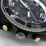 Marc Jacobs Rock Chronograph Limited Edition Gray Dial Gray Steel Strap Watch for Women - MBM5025