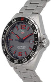 Tag Heuer Formula 1 Quartz Anthracite Dial Silver Steel Strap Watch for Men - WAZ1018.BA0842