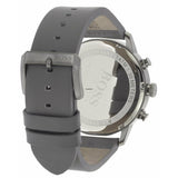 Hugo Boss Architectural Grey Dial Grey Leather Strap Watch for Men - 1513570