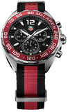 Tag Heuer Formula 1 McLaren Limited Edition Chronograph Black Dial Two Tone NATO Strap Watch for Men - CAZ1112.FC8188