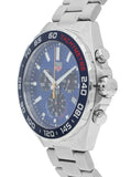 Tag Heuer Formula 1 Aston Martin Red Bull Racing Blue Dial Silver Steel Strap Watch for Men - CAZ101AB.BA0842