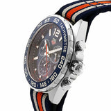 Tag Heuer Formula 1 Chronograph 43mm Blue Dial NATO Strap Watch for Men - CAZ1014.FC8196