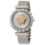 Versace Palazzo Empire Silver Dial Silver Mesh Bracelet Watch for Women - VEDV00419