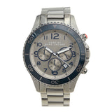 Marc Jacobs Rock Chronograph Silver Dial Silver Steel Strap Watch for Men - MBM5028