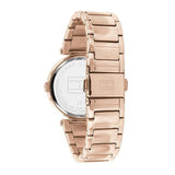 Tommy Hilfiger Lynn Quartz Rose Gold Dial Rose Gold Steel Strap Watch For Women - 1782237