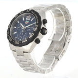 Tag Heuer Formula 1 Chronograph Blue Dial Silver Steel Strap Watch for Men - CAZ101AV.BA0842