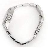 Marc Jacobs Blade Black Dial Silver Steel Strap Watch for Women - MBM3058