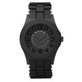 Marc Jacobs Pelly Black Dial Black Silicone Strap Watch for Women - MBM2531