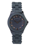 Marc Jacobs Pelly Grey Dial Grey Silicone Strap Watch for Women - MBM2537