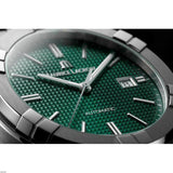 Maurice Lacroix Aikon Automatic Green Dial Silver Steel Strap Watch for Men - AI1807-SS002-630-1