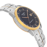 Tissot Luxury Powermatic 80 Black Dial Silver Steel Strap Watch For Men - T086.407.22.051.00