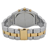 Marc Jacobs Blade Chronograph Silver Dial Two Tone Steel Strap Watch for Women - MBM3177