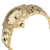 Marc Jacobs Amy Dexter Gold Dial Gold Steel Strap Watch for Women - MBM3218