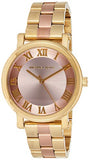 Michael Kors Norie Gold Dial Two Tone Steel Strap Watch for Women - MK3586