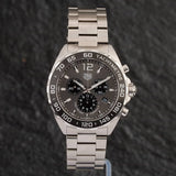 Tag Heuer Formula 1 Anthracite Dial Silver Steel Strap Watch for Men - CAZ1011.BA0842