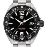 Tag Heuer Formula 1 Quartz Black Dial Silver Steel Strap Watch for Men - WAZ1110.BA0875