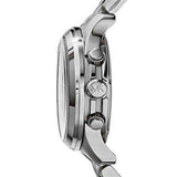 Michael Kors Hunger Stop 100 Series Navy Blue Dial Silver Steel Strap Watch for Women - MK5814