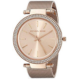 Michael Kors Darci Rose Gold Dial Rose Gold Mesh Bracelet Watch for Women - MK3369