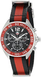 Tag Heuer Formula 1 McLaren Limited Edition Chronograph Black Dial Two Tone NATO Strap Watch for Men - CAZ1112.FC8188