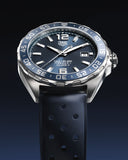 Tag Heuer Formula 1 Bucherer Blue Edition Blue Dial Blue Calfskin Strap Watch for Men - WAZ2015.FT8023