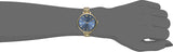 Marc Jacobs Sally Blue Dial Gold Steel Strap Watch for Women - MBM3366