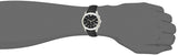 Emporio Armani Valente Chronograph Black Dial Black Leather Strap Watch For Men - AR1633