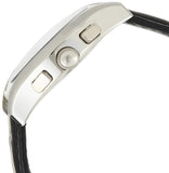 Emporio Armani Valente Chronograph Black Dial Black Leather Strap Watch For Men - AR1633