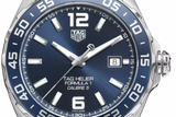 Tag Heuer Formula 1 Bucherer Blue Edition Blue Dial Blue Calfskin Strap Watch for Men - WAZ2015.FT8023