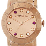 Marc Jacobs Amy Dexter Rose Gold Dial Rose Gold Steel Strap Watch for Women - MBM3216
