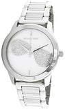 Michael Kors Harman Analog Silver Dial Silver Steel Strap Watch For Women - MK3672